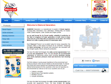 Tablet Screenshot of diamondgenerator.com